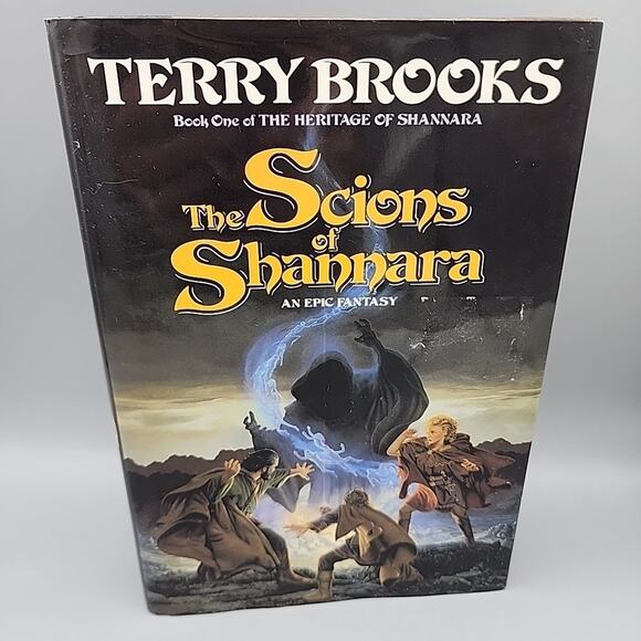 Scions of Shannara Hardcover Terry Brooks 1990 First Edition An Epic Fantasy - Picture 1 of 16